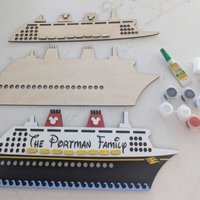 DIY Wooden Cruise ship kit