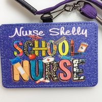 Teacher Lanyard ID Holder