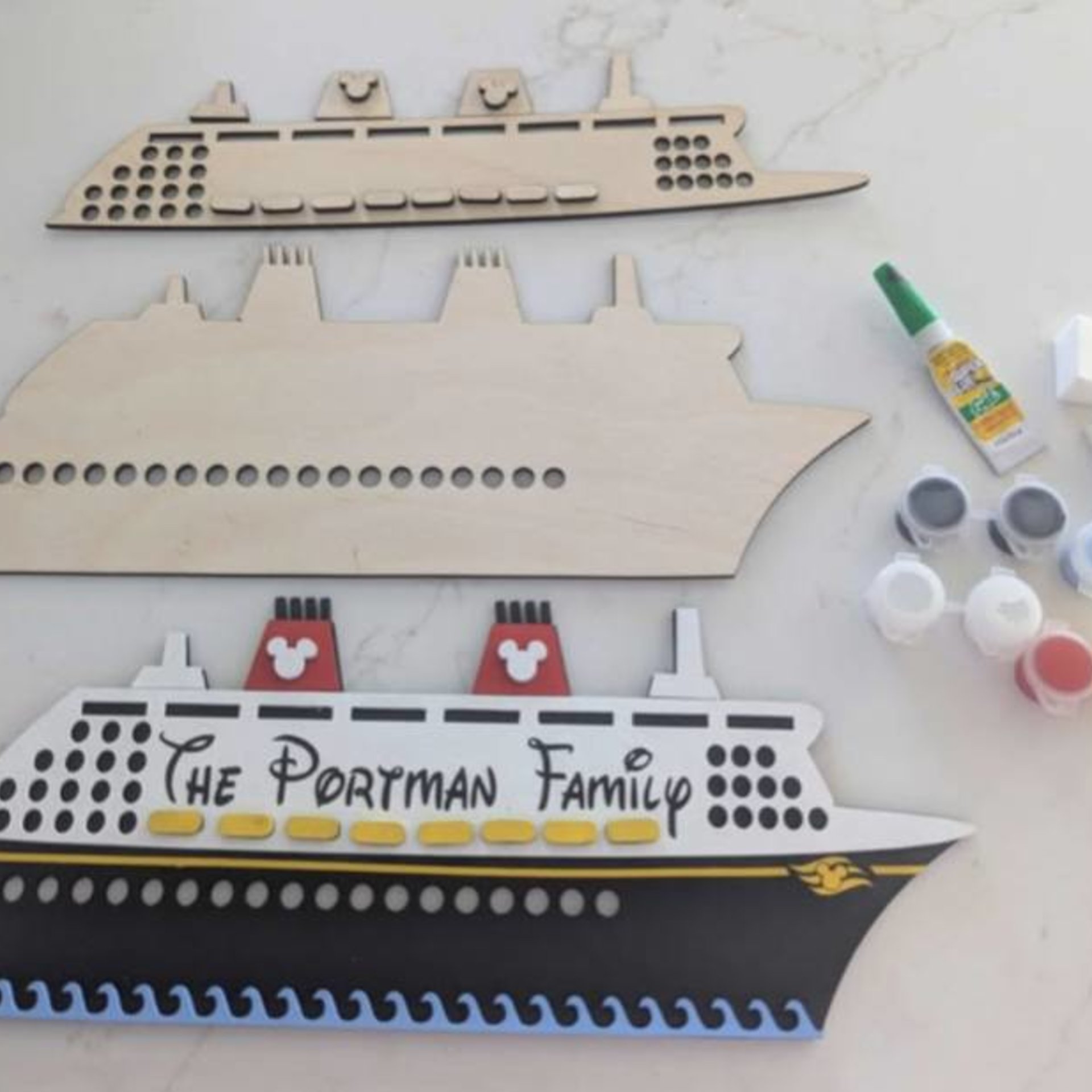 DIY Wooden Cruise ship kit