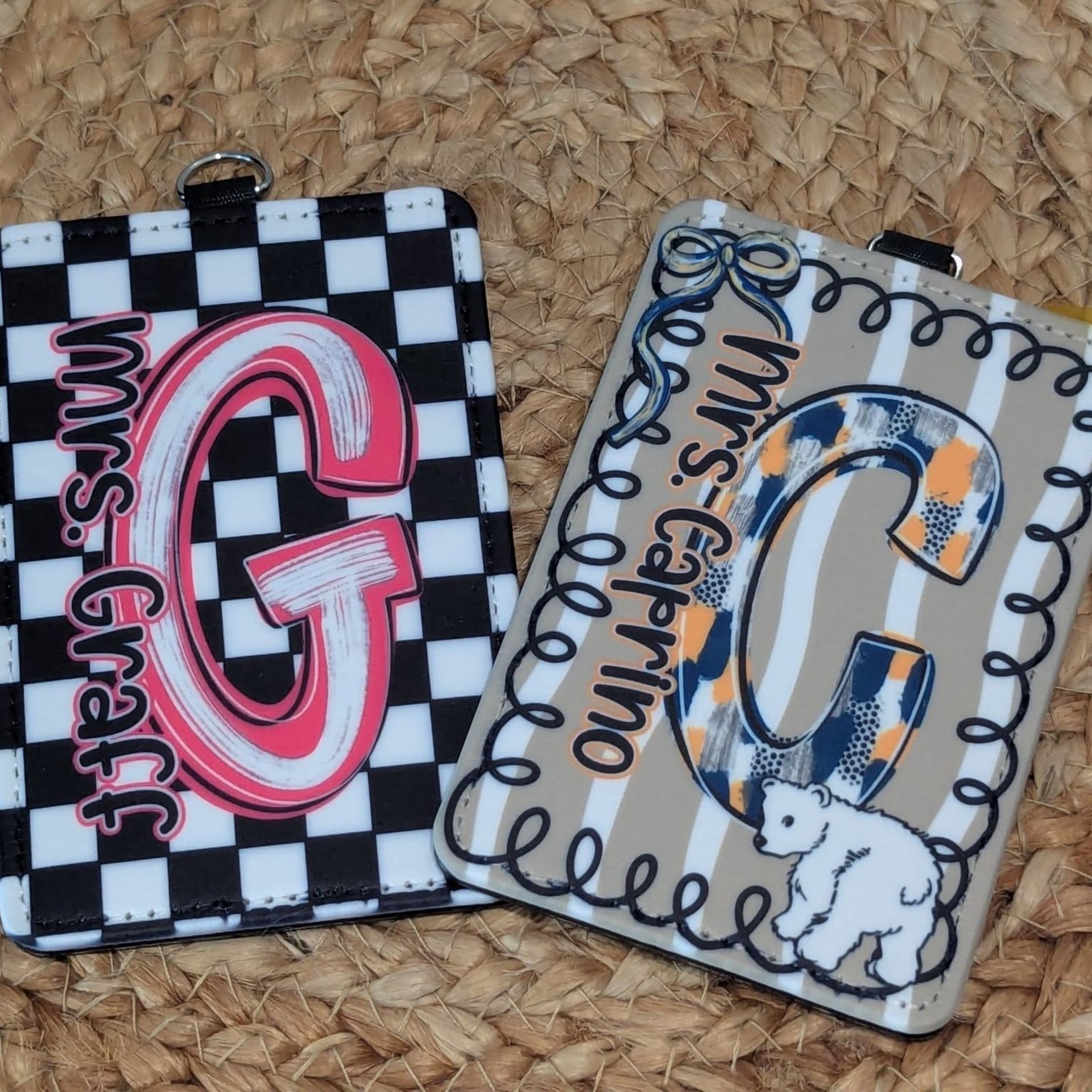 Teacher Lanyard ID Holder