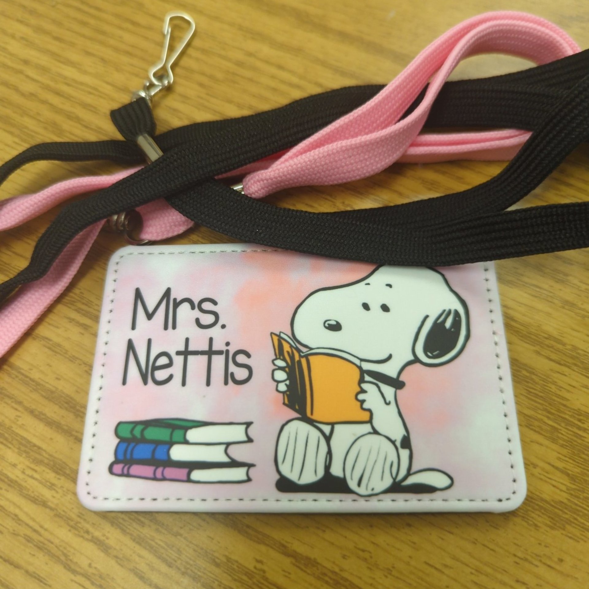 Teacher Lanyard ID Holder