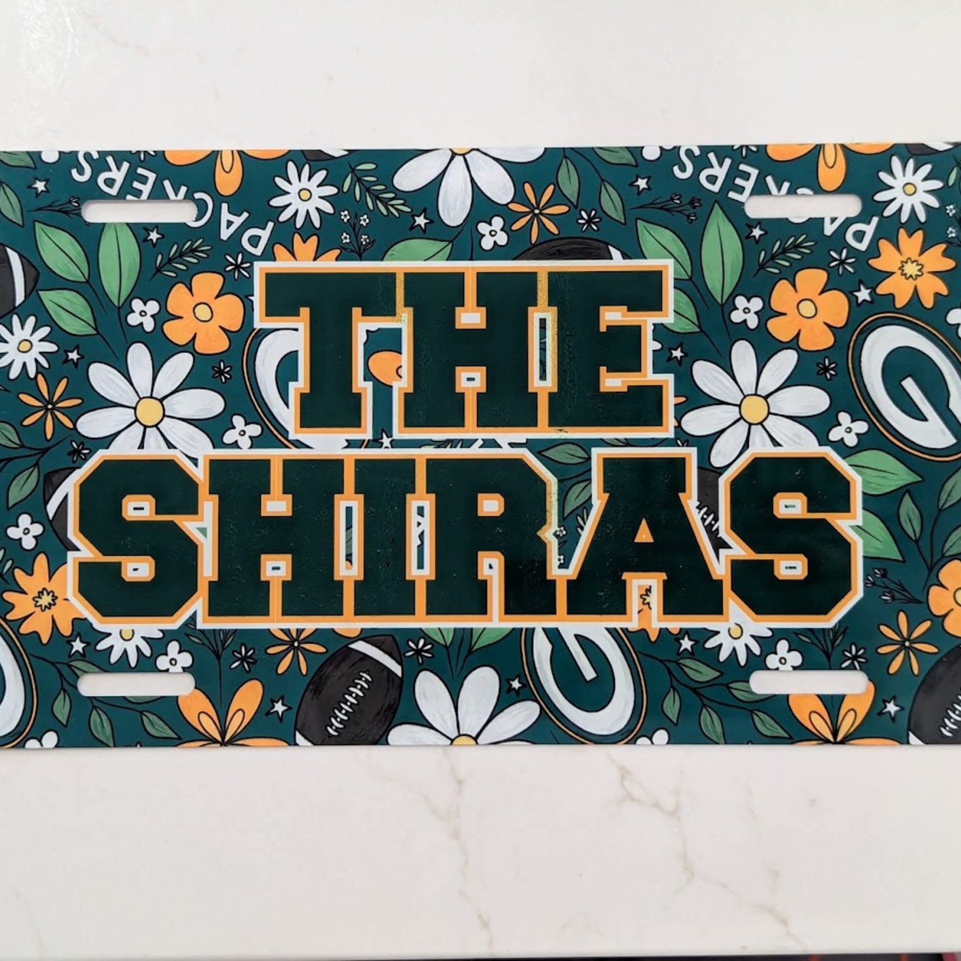 Custom License plate- LARGE