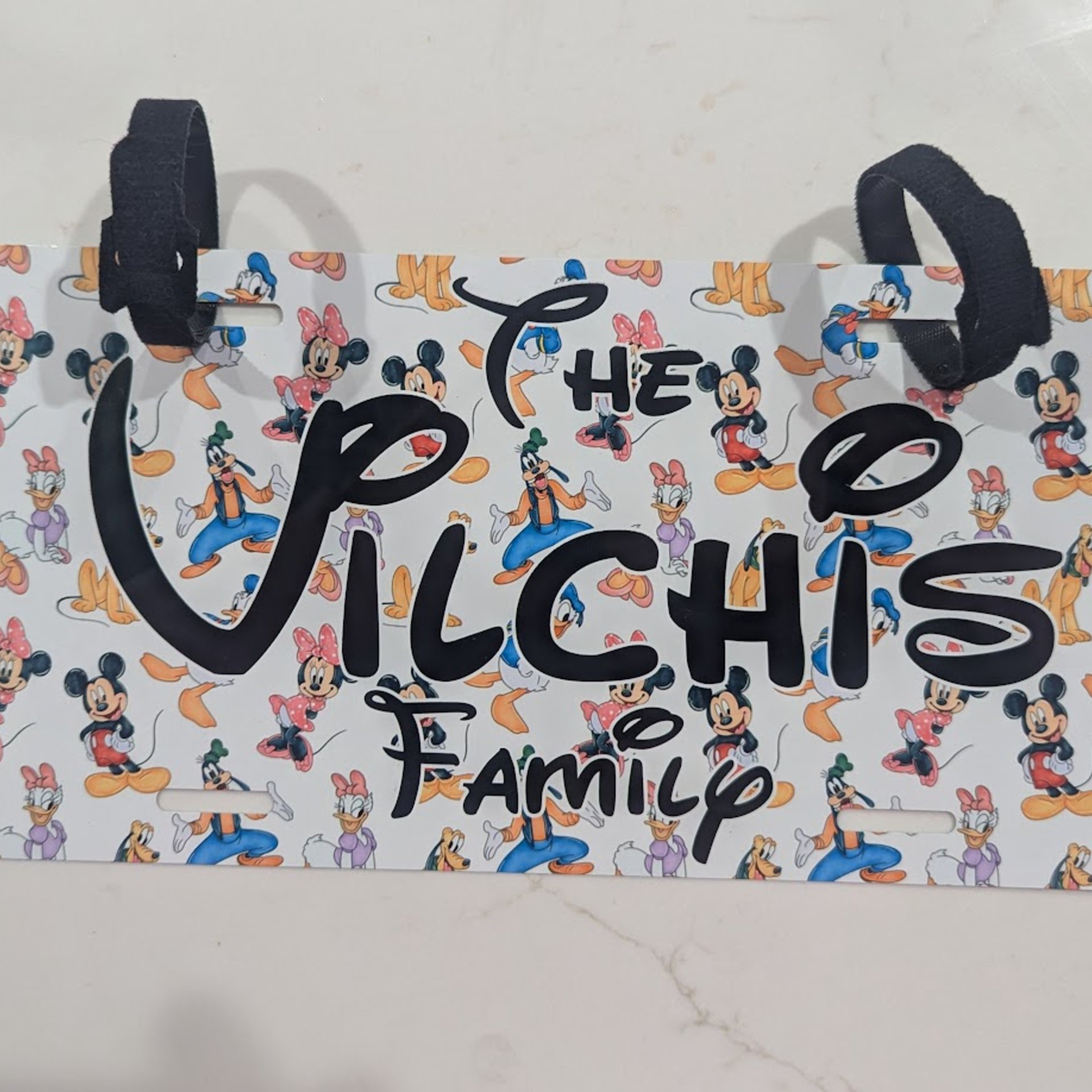 Custom License plate- LARGE